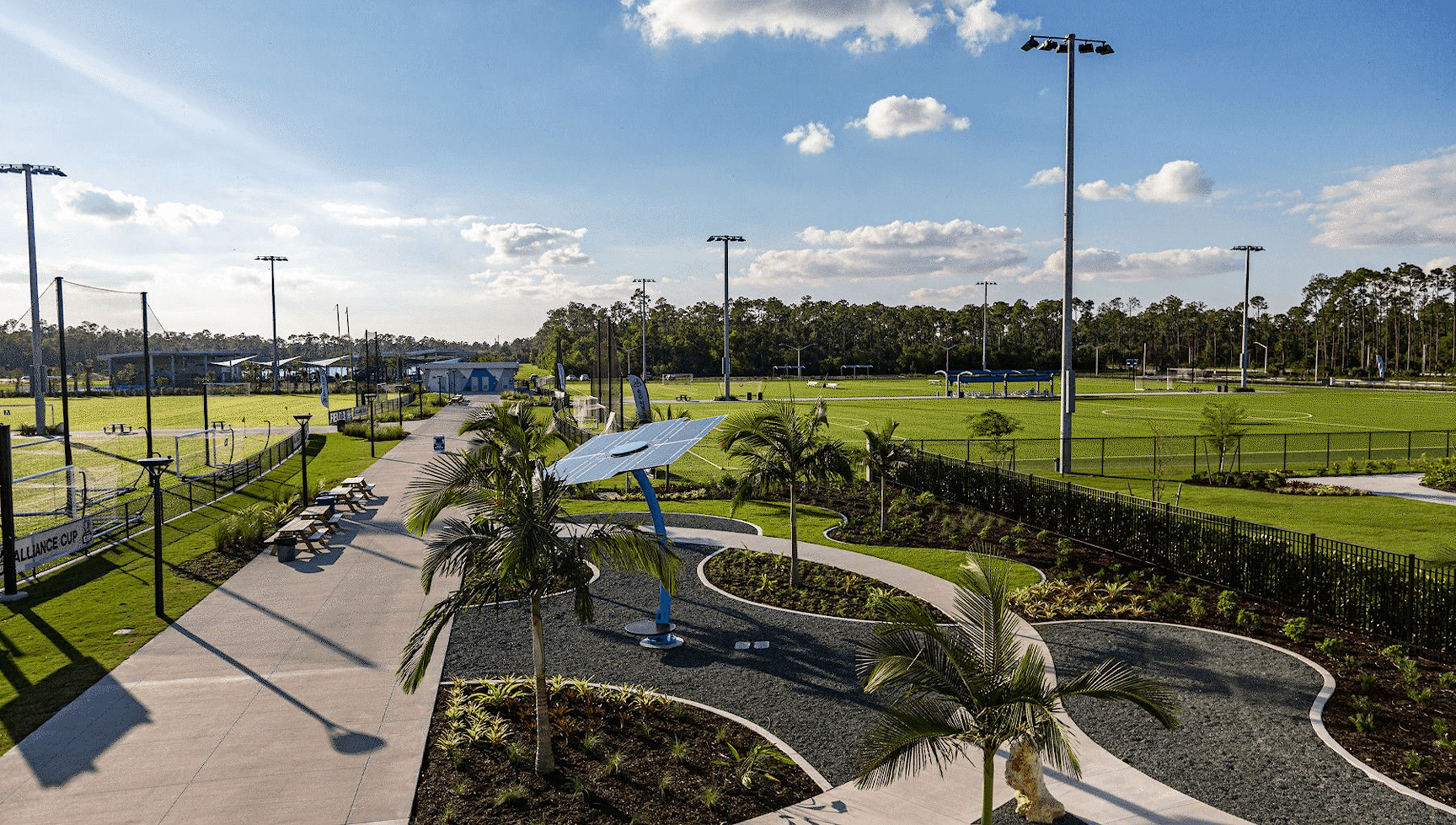 Paradise coast sports complex fields